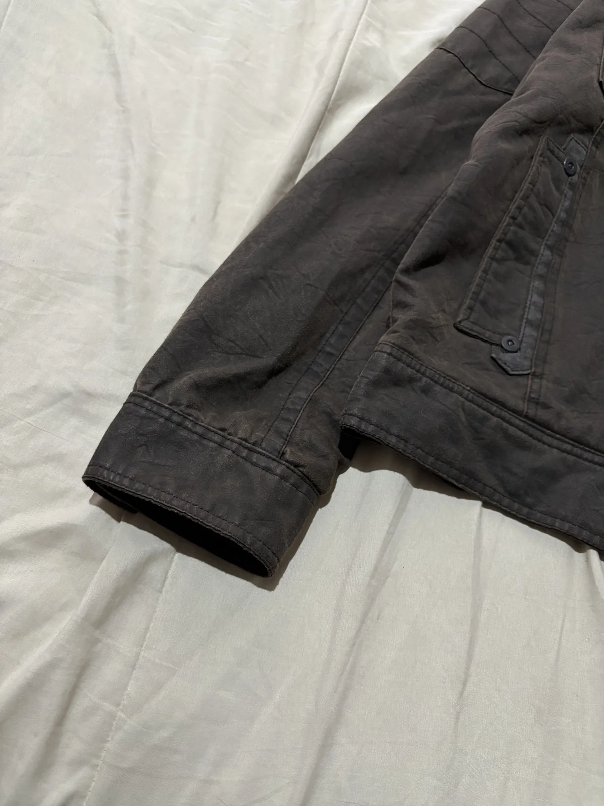 Casaca utility biker wax